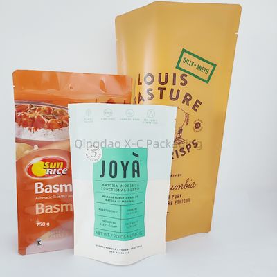 Beli Disesuaikan Stand Up Bag Compound Fleksibel Digunakan Kembali Gravure Print Food Grade Safe online manufacture