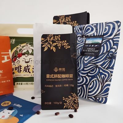 Beli Kantong Kemasan Cetak Kafe Kacang-kacangan Snick Kewan Peliharaan Kripik Kacang-kacangan Bahan kemasan Ziplock online manufacture
