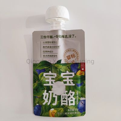 Beli Kantong Stand Up Makanan yang Disesuaikan Dengan Kemasan Spout Dan Bahan Aluminium online manufacture