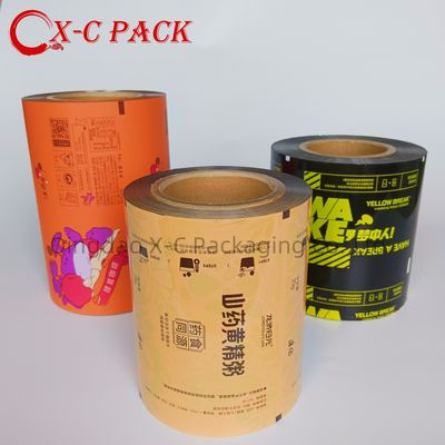Beli Otomatis Saus Kecil Kantong Kemasan Madu Pasta Saus Tomat Saus Ketchup Kantong Plastik Laminated Roll Film online manufacture