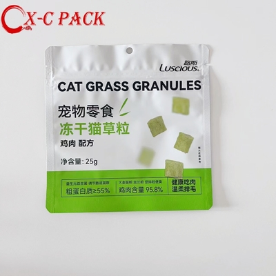 Beli Kantong Pakan Hewan Peliharaan Anjing dengan Resleting yang Dapat Ditutup Ulang, Bagian Atas, Tahan Lembap, Mengkilap, BOPP Plastik, Kemasan Food Grade online manufacture