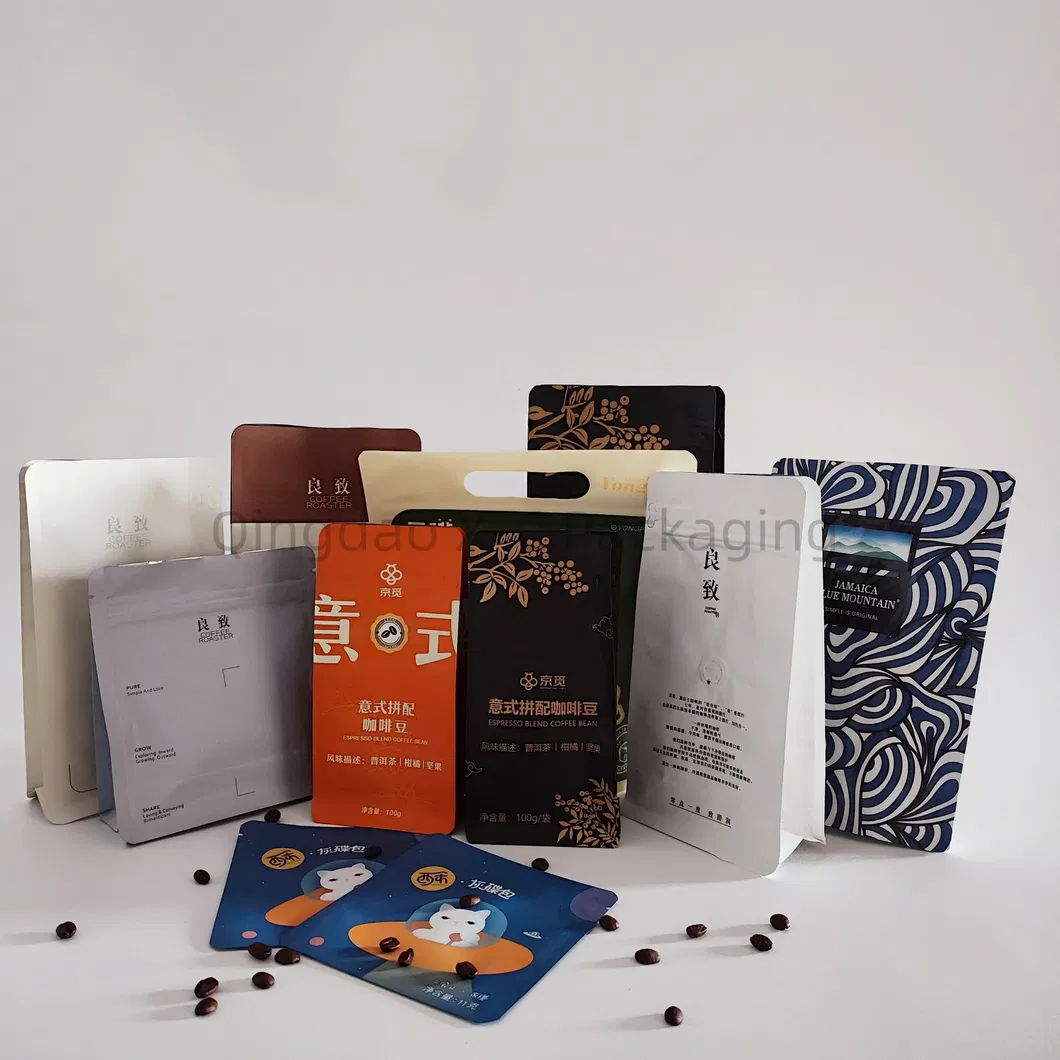 Bulk Discounts! Sustainable Coffee Packaging - Matte Finish & Flat Bottom!