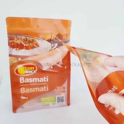 Fleksibel Stand Up Bag Kompound Fleksibel Digunakan Kembali Custom Print Logo Laminasi Holographic