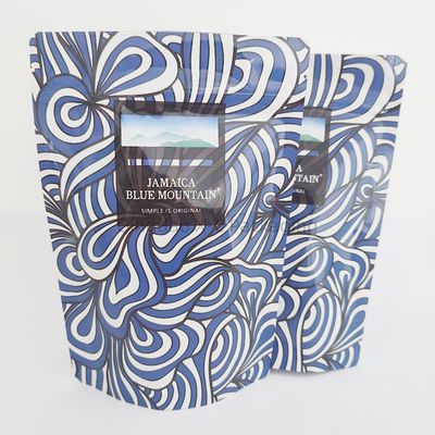 Custom Plastic Stand Up Ziplock Bag Bag Untuk Kemasan Makanan 10 Warna