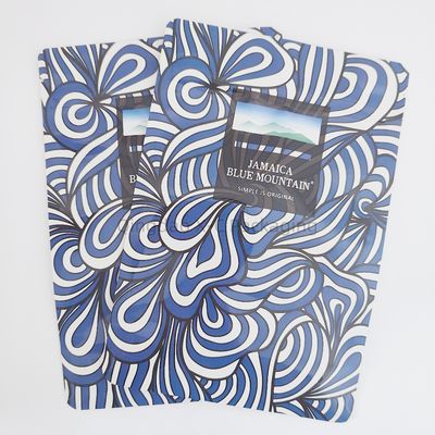 Custom Printed Stand Up Bag Packaging Resielable Untuk Biscuit Snack Food