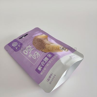 Custom Mylar Ziplock Stand Up Bag Food Packaging Plastik Zipper Untuk Kacang-kacangan Snack