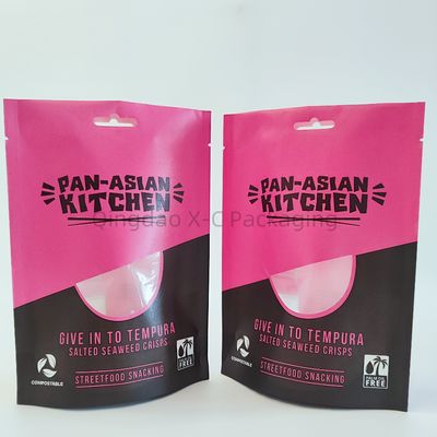 Printing Gravure Biodegradable Packaging Bag Custom Compostable Packaging Bags (Tas kemasan yang dapat dikompos)