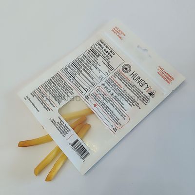 Makanan 3 Sisi Segel Kantong Laminasi Lantai Segel Panas Sampel Serbuk Bau Proof Mylar Sachet