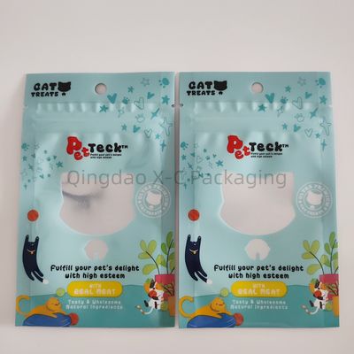 Tas Kemasan Cetak Khusus Plastik Makanan Zipper Kantong Kemasan Dengan Segel Panas Genggam