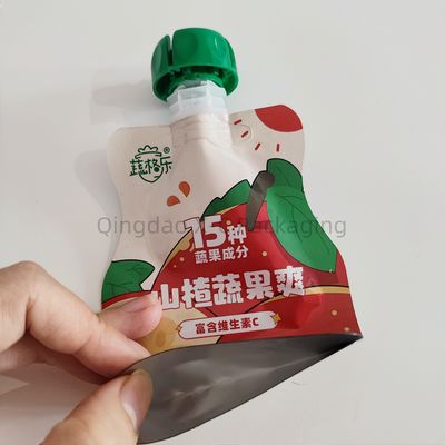 Custom Shape Stand Up Bags Moisture Proof Dengan Zipper Dan Die Cut Handle