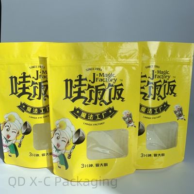 Aluminium Foil Bag Tiga Sisi Disegel Food Grade Packaging Bag Hot Seal Retort Bag Gravure Printing Bahan Daur Ulang