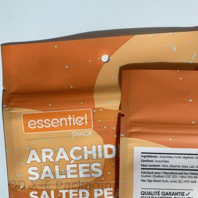 Tas Makanan Disesuaikan Kemasan Plastik Segel Tiga Sisi Suhu Tinggi Memasak Aluminium Foil Snack Bag Cat Food Vacuum Self-Supporting Bag