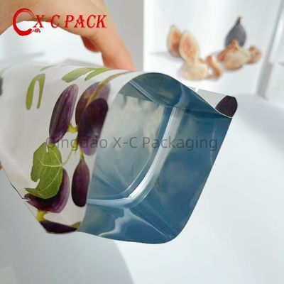 Glossy Stand Up Zipper Bag Untuk Freeze Dried Fruit Packaging Bag Print Food PE Heat Seal Digital Printing Cake Bag