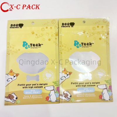 Bag Ziplock Airtight Pet Food Dengan Penghalang Buktinya Kelembaban